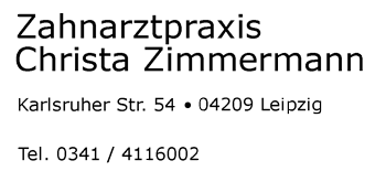 Zahnarztpraxis Zimmermann Leipzig Logo